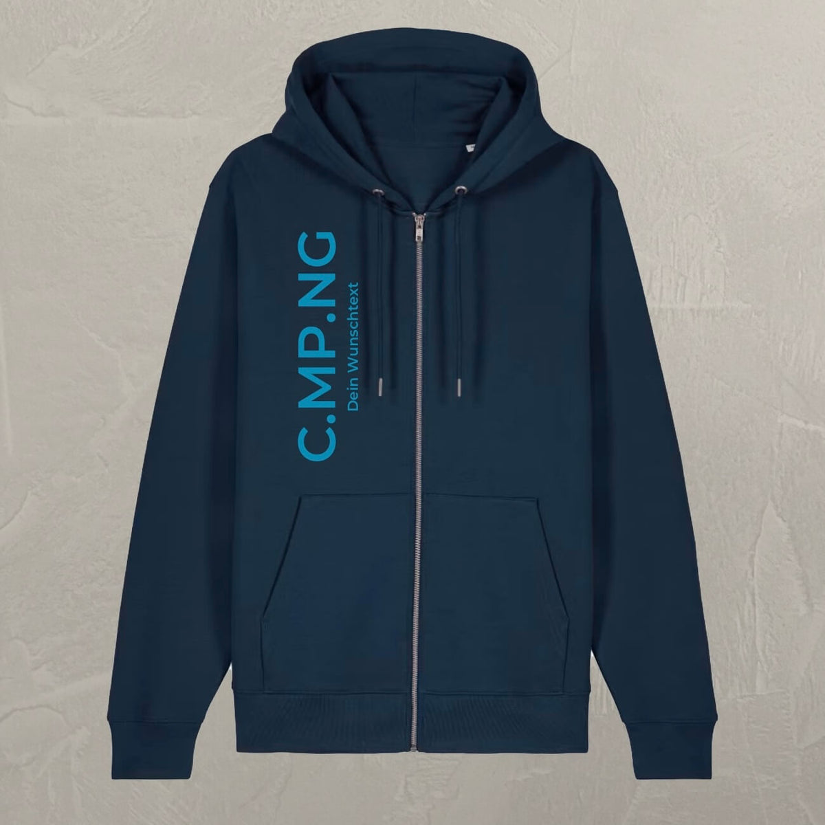 C.MP.NG Unisex Hoodiejacke Statement