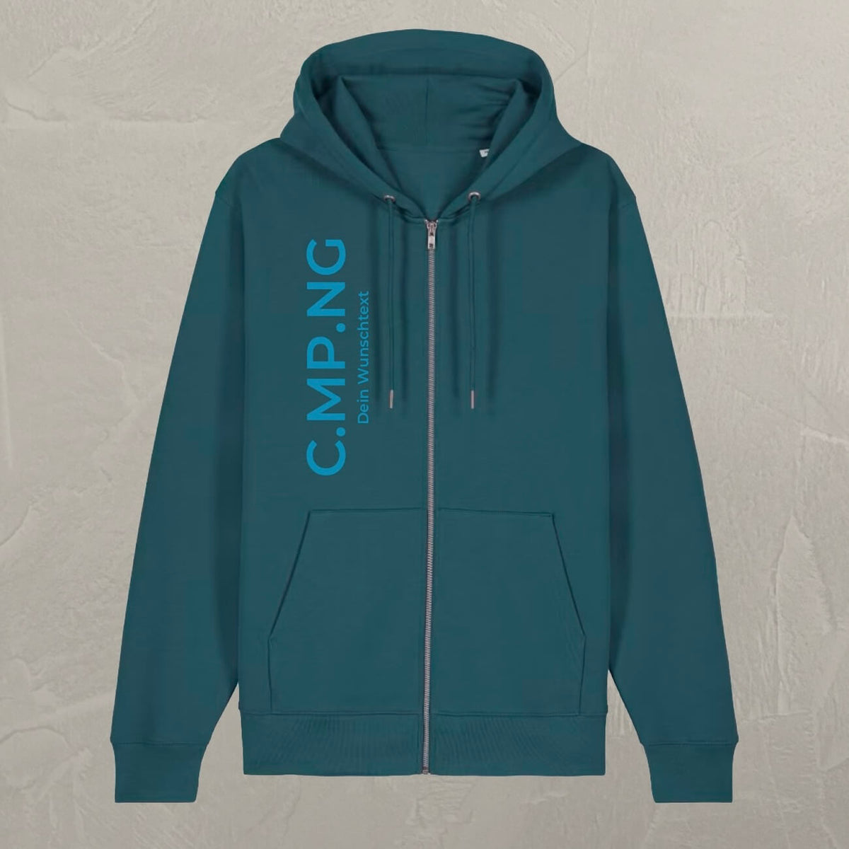 C.MP.NG Unisex Hoodiejacke Statement