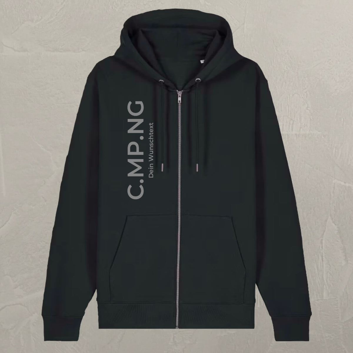 C.MP.NG Unisex Hoodiejacke Statement