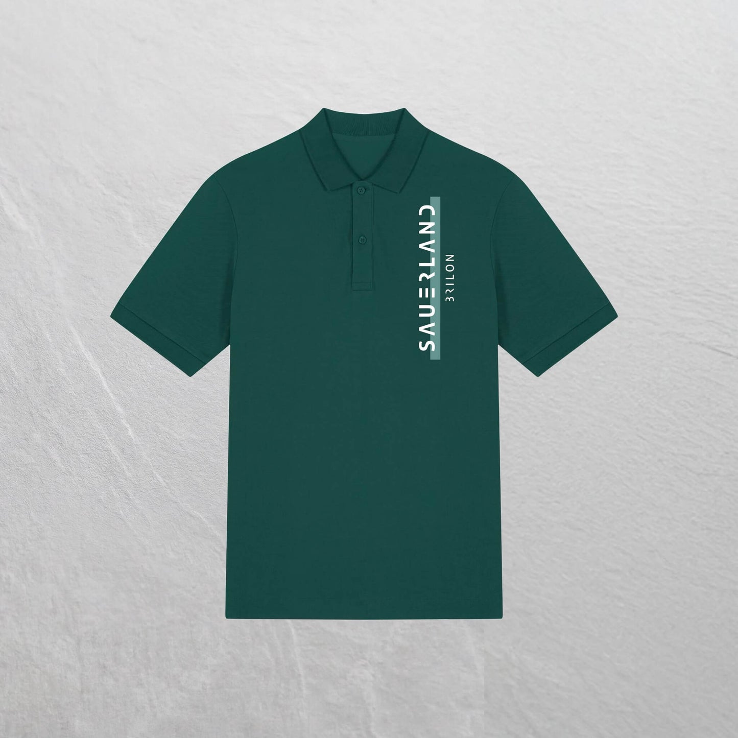 Produktfoto des SAUERLANDesign schützenfest Poloshirt „big print“ in dunkelgrün